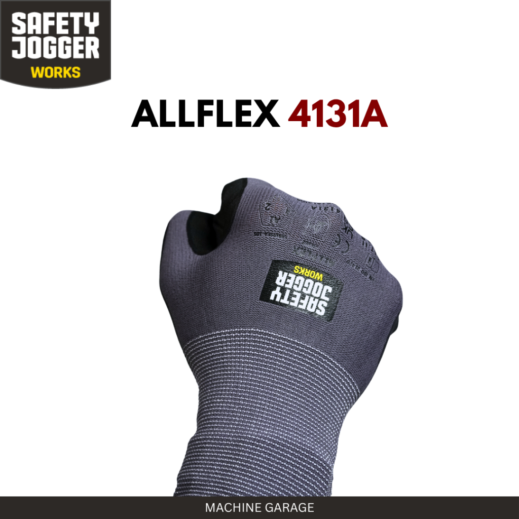 Safety Jogger ALLFLEX sarung tangan seamless ALLFLEX 4131A