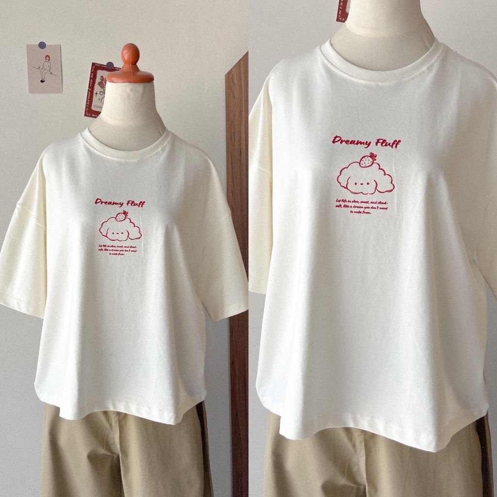 Zee Oversized Tee - Kaos Korean Oversized