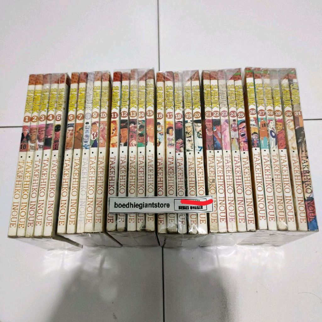 Komik Slam Dunk 1-31 tamat, Paket Hemat, TS