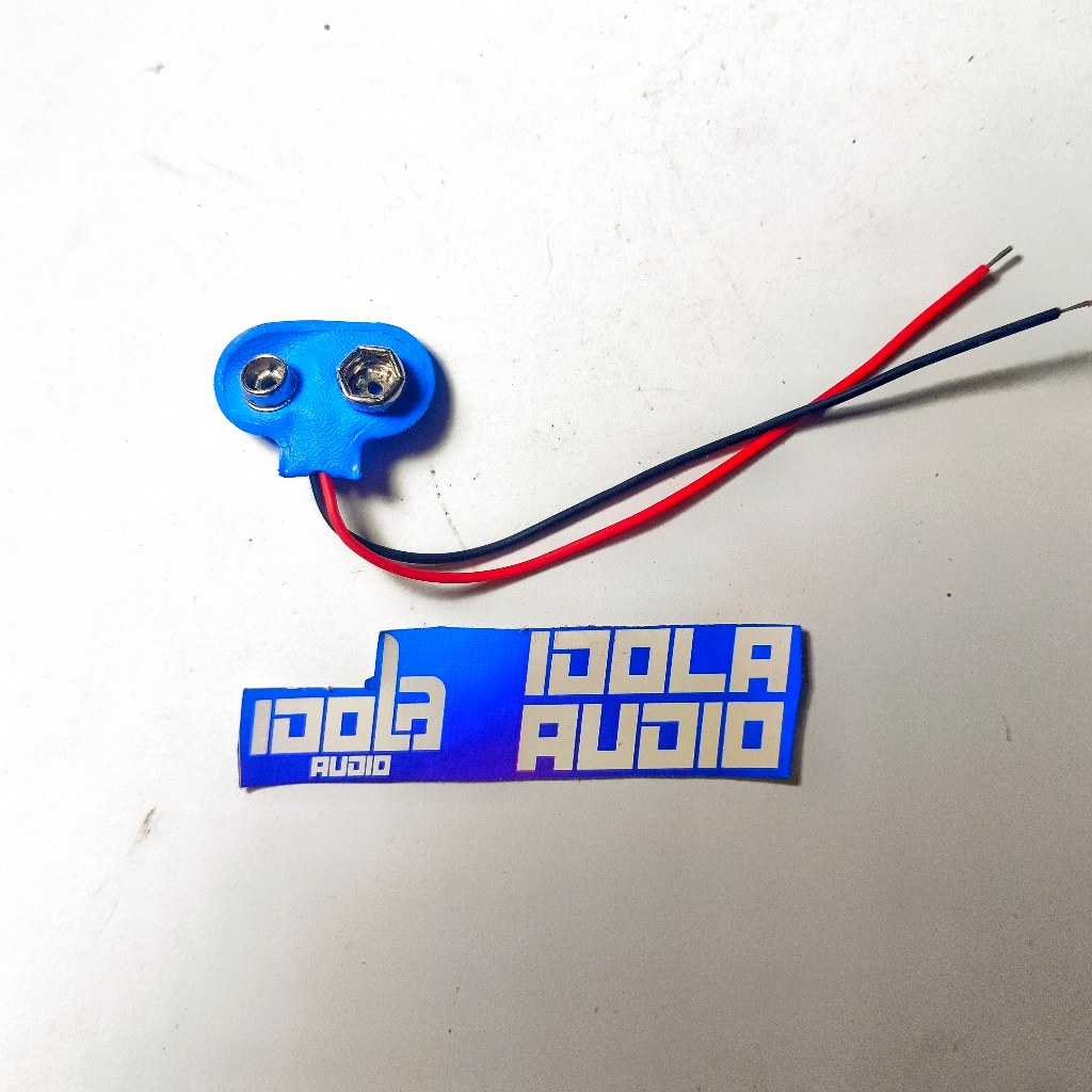 Kancing Baterai 9 Volt Kotak
