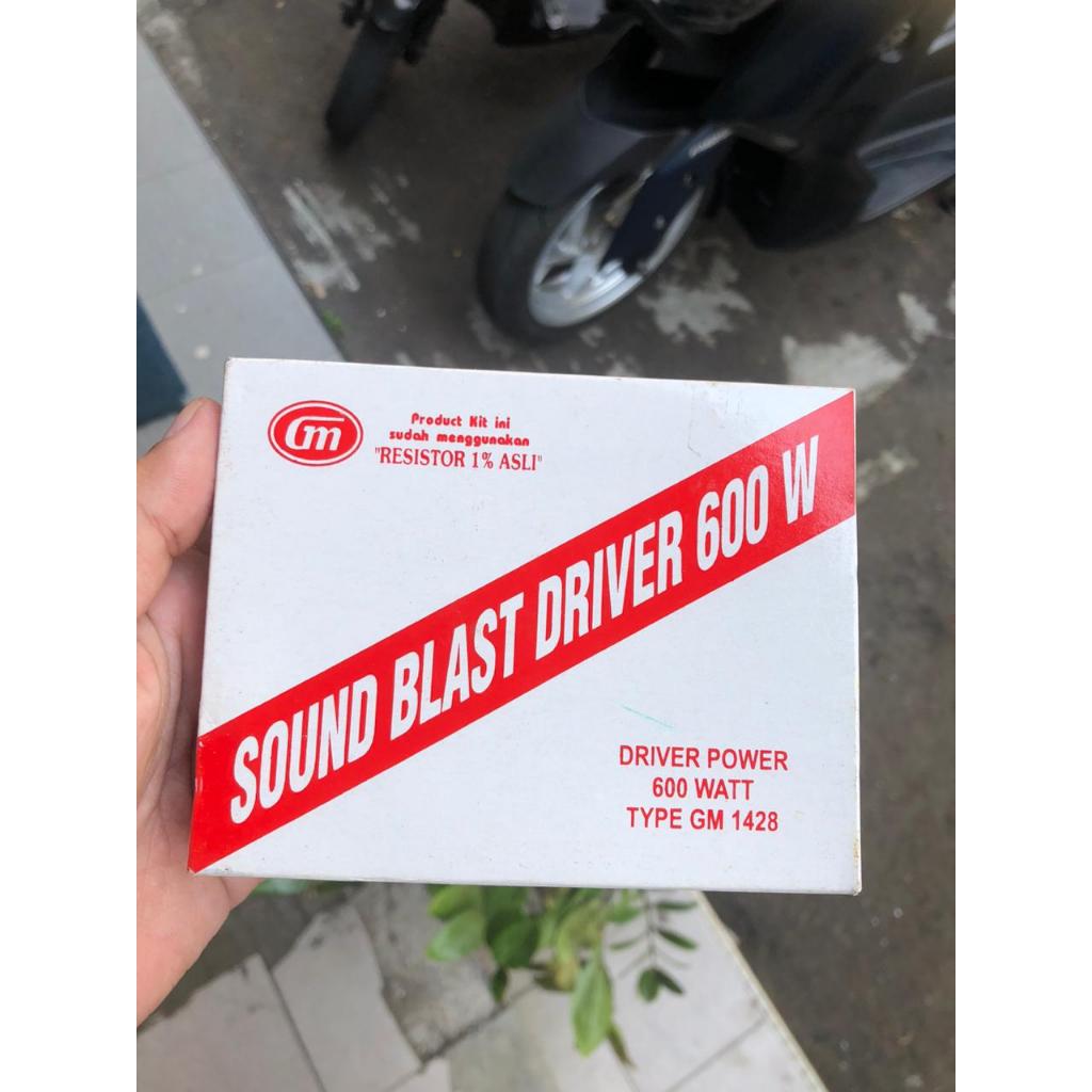 Kit driver power amplifier 7 transistor 600W GM 1428