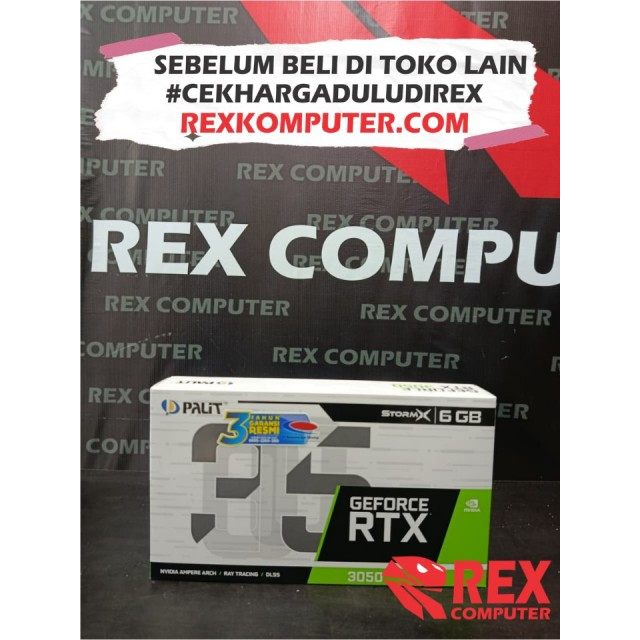 VGA PALIT RTX3050 STROMX 6GB DDR6