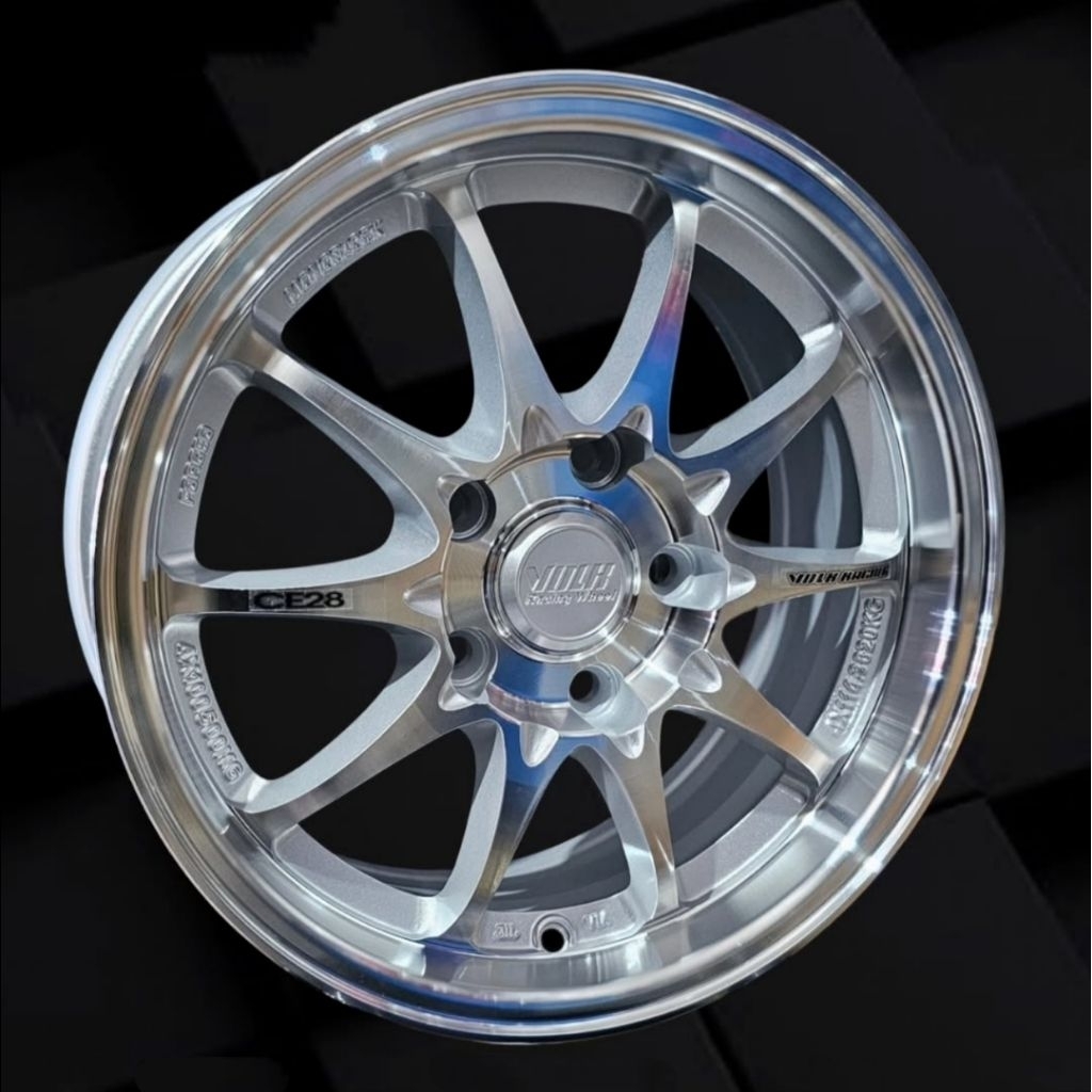 velg VOLKRAYS CE28 r15 lebar 7 pcd 5x114,3 et 38 velg mobil ring 15 pnp mobil r15 reborn venturer ze