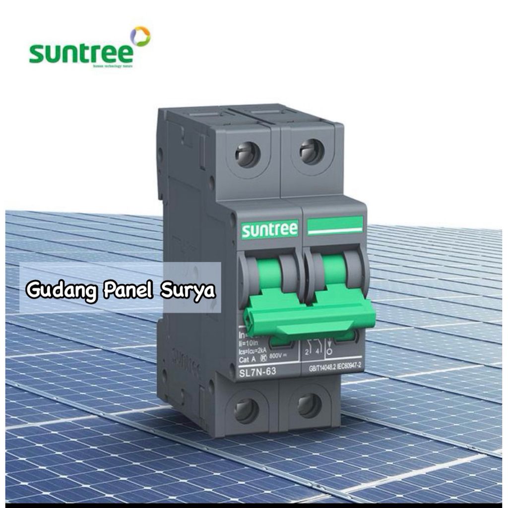 MCB DC SUNTREE 2P 800VDC 63A Mcb Suntree 2P 800vdc 63A