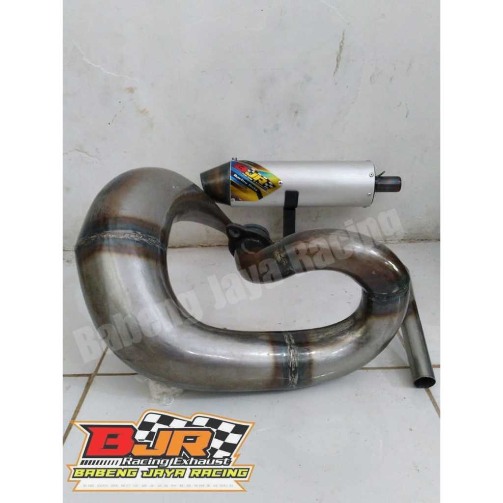 knalpot udang rx king ninja 2 tak satria 2 tak trail model ktm galvanis