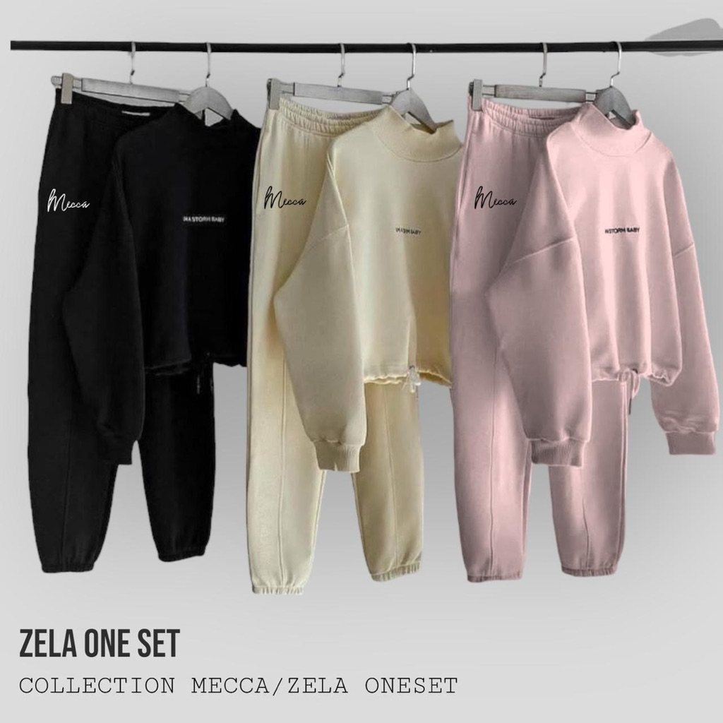 zela one set bahan baby teri premium by mecca