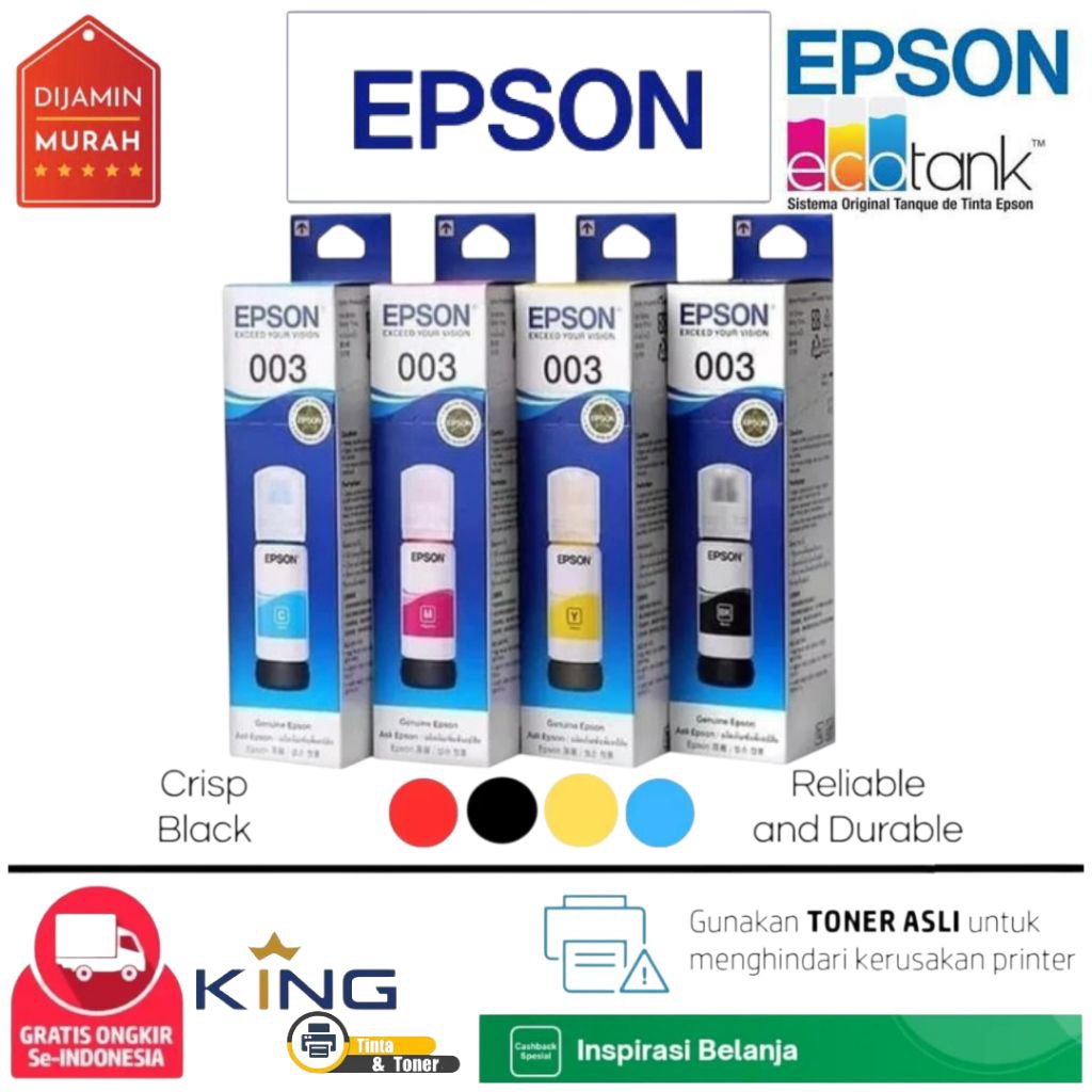 Tinta Epson 003 Original