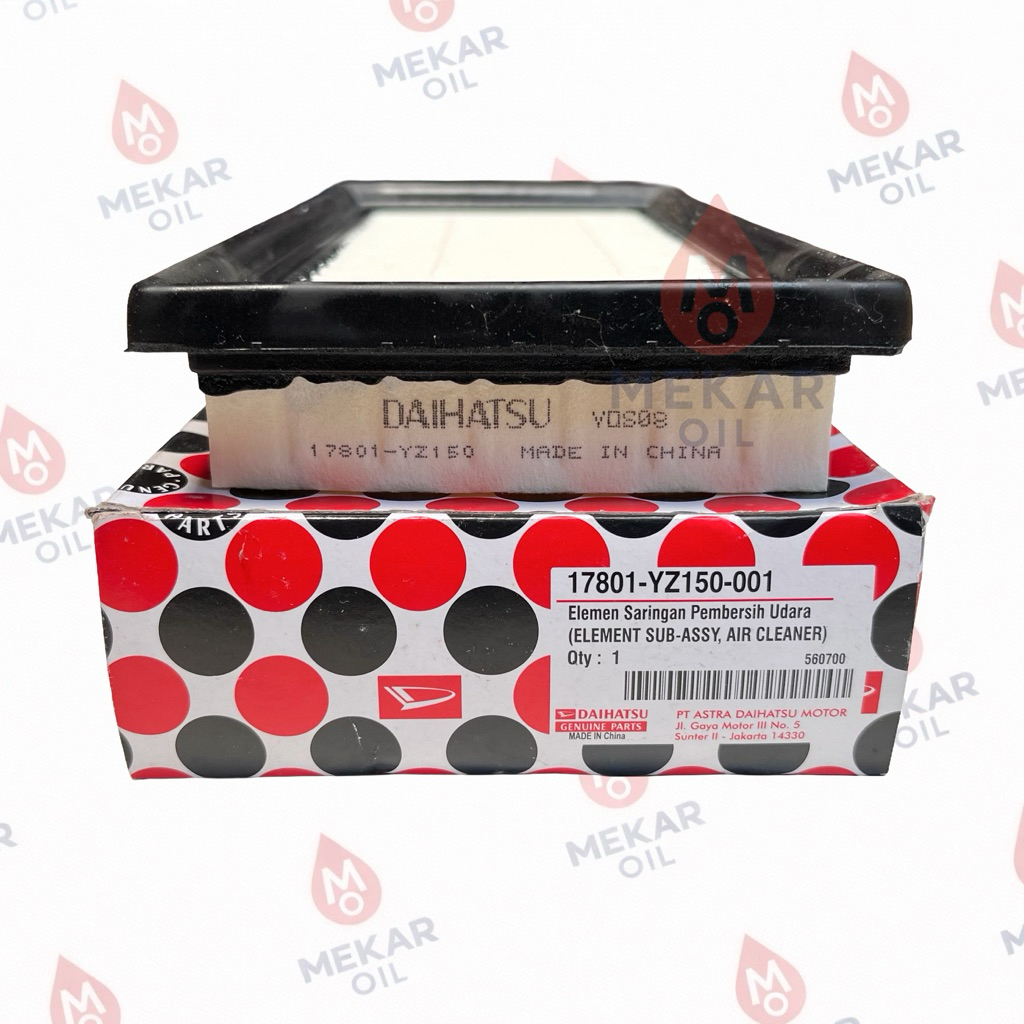 Filter Udara/Air Filter All New Terios&Xenia&Sirion D17801-YZ150-001
