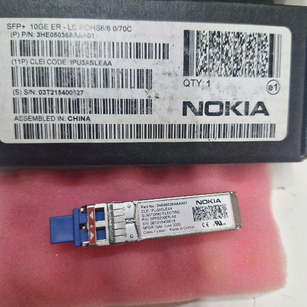 SFP+ NOKIA 10G 40Km / SFP NOKIA LC Duplex 10G 40Km 3HE05036AAAA01 Original NOKIA