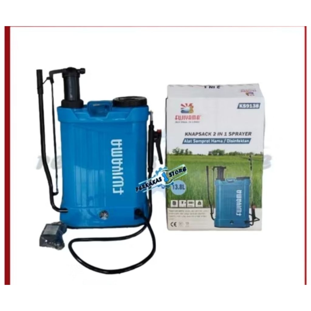 sprayer elektrik 13,8 liter 2 in1