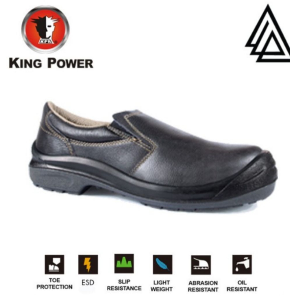 Sepatu Safety King Power L807 Hitam / Sepatu Safety KPR / Sepatu Safety King Power