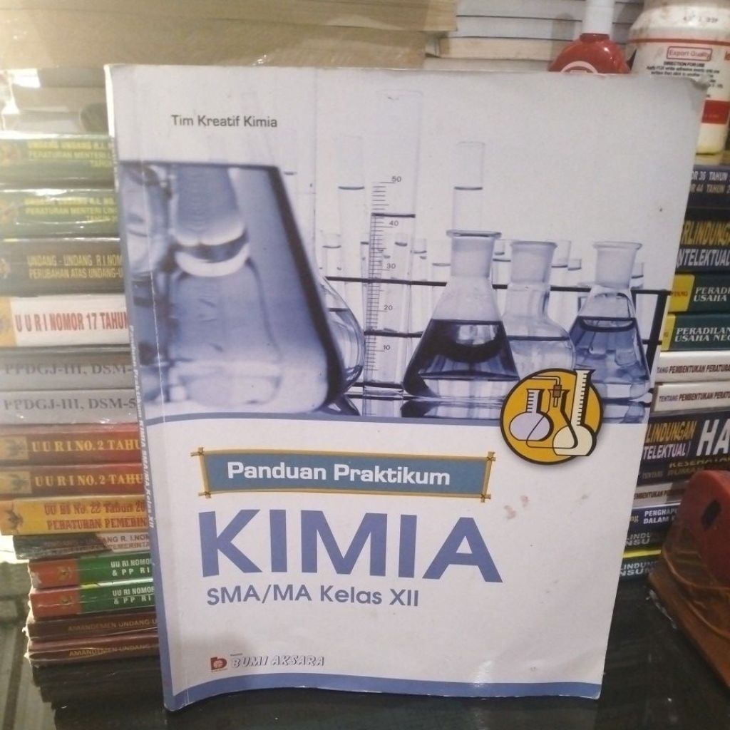 buku panduan praktikum kimia kelas 12 penerbit bumi aksara
