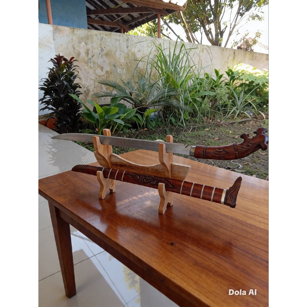 Pisau Baja Super Tajam / Golok Baja Asli / Pedang Samurai Panjang