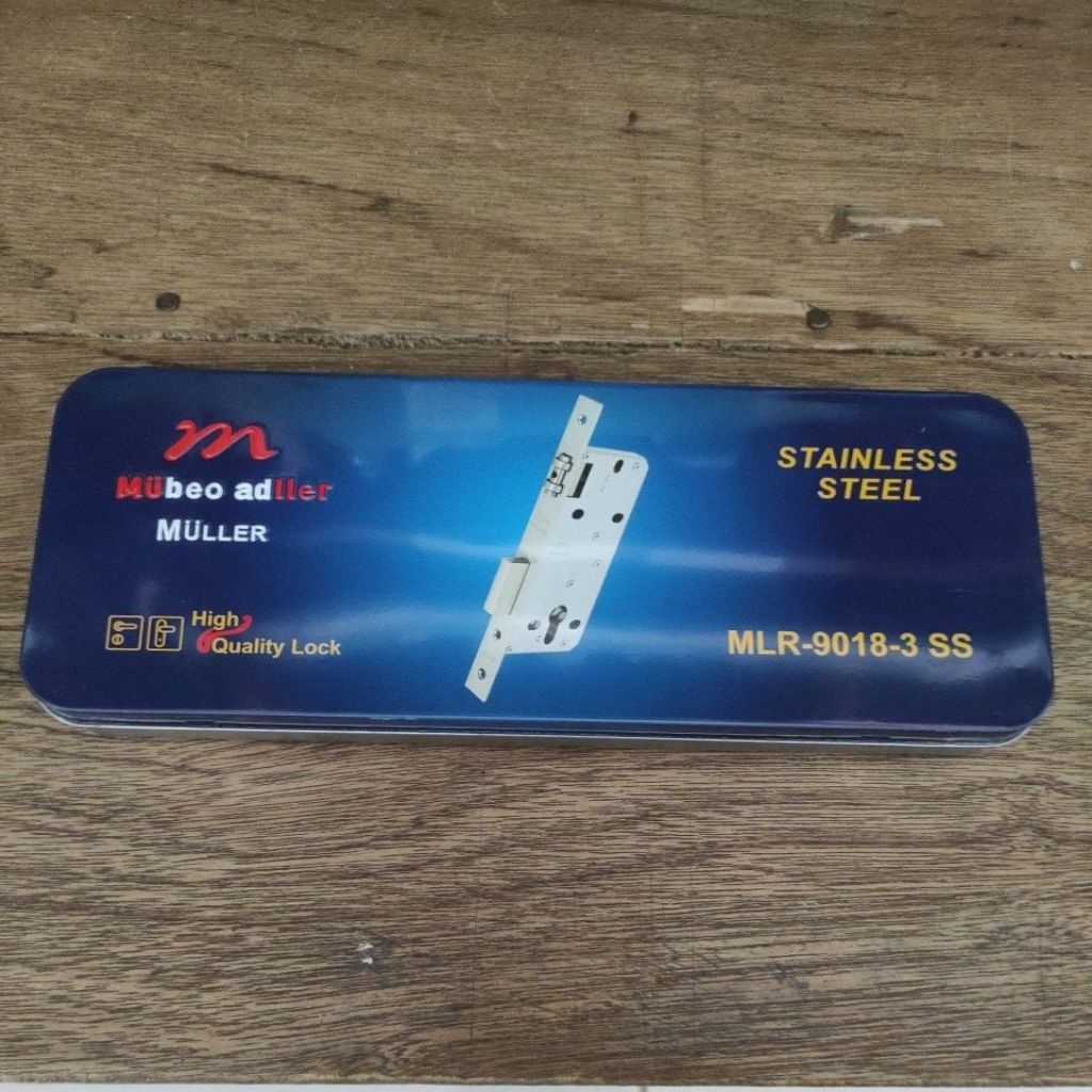 BODY PELOR KUNCI PINTU KUPU TARUNG / BIASA MULLER 9018 -3 SS