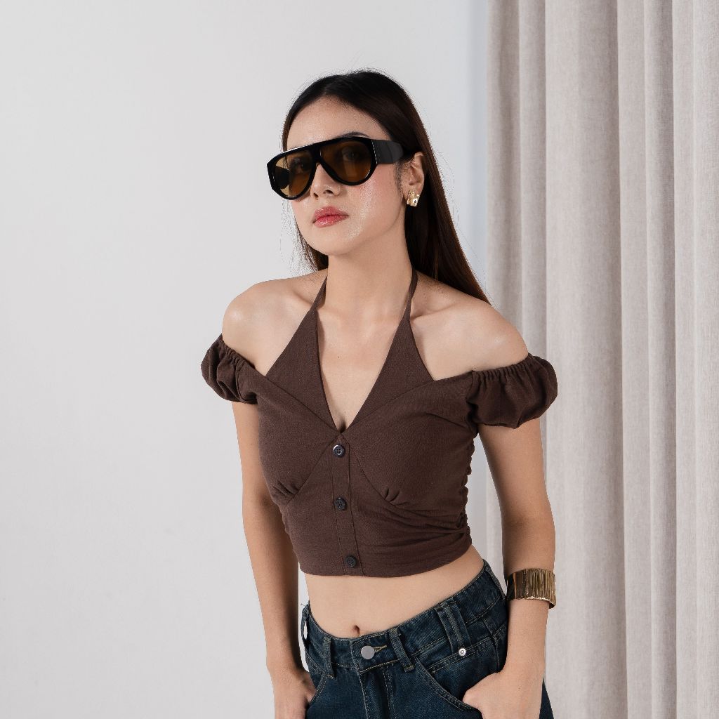 Hero Top / Top Linen / Atasan Linen - GURLBUCKET