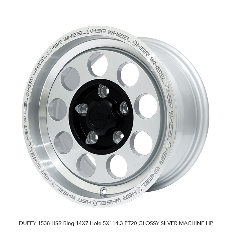 Pelek Mobil Tragah HSR DUFFY RING 14 LEBAR 7 PCD 5X114,3 GSML