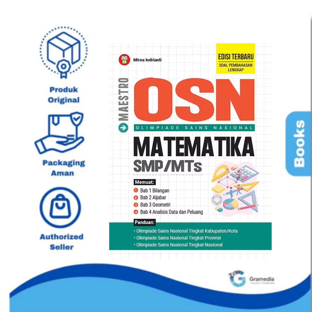 Gramedia Palembang-Maestro OSN Matematika SMP/MTs