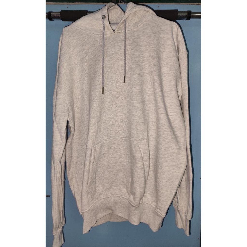 Jaket Aerostreet Hoodie Abu Muda XXL Original Second Kondisi Bagus