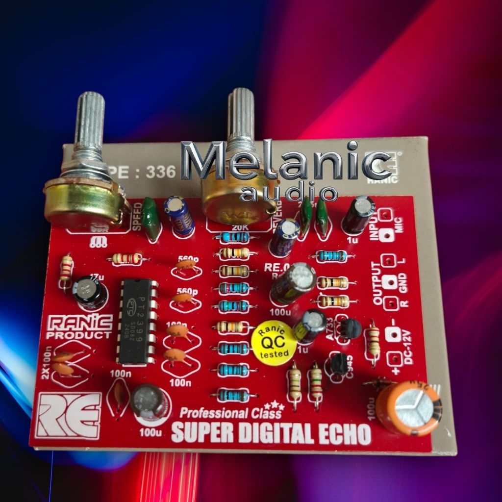 Kit digital Echo reverb&speed ic pt 2399 type 336
