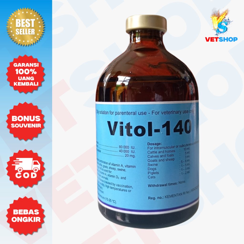 VITOL-140 Interchemie 100ml - VETSHOP