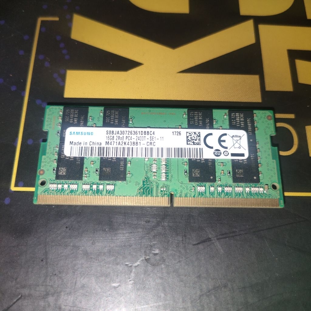 RAM 16GB DDR4 LAPTOP