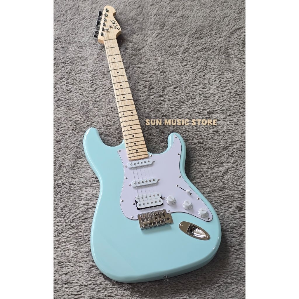 Gitar Elektrik Dluxe DS100-SGR - Gitar Dluxe DS 100 SGR - Gitar Elektrik Dluxe Stratocaster Original