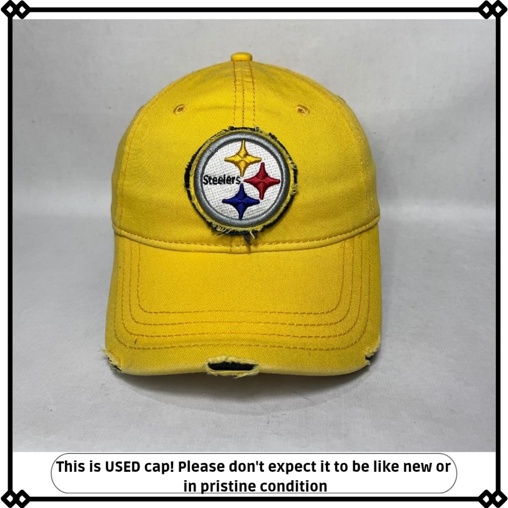 topi NFL unisex ripet original second setelan steelers