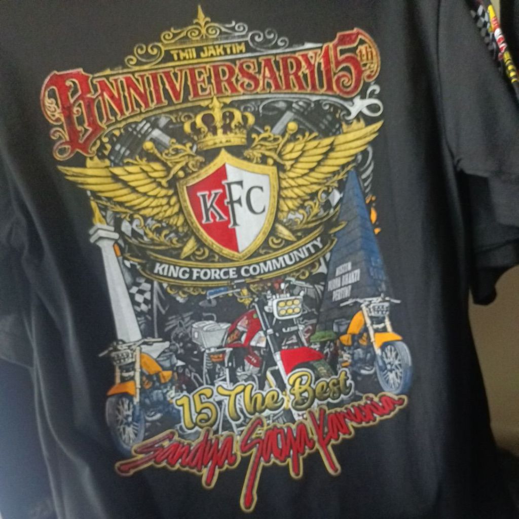 kaos aniversari kfc