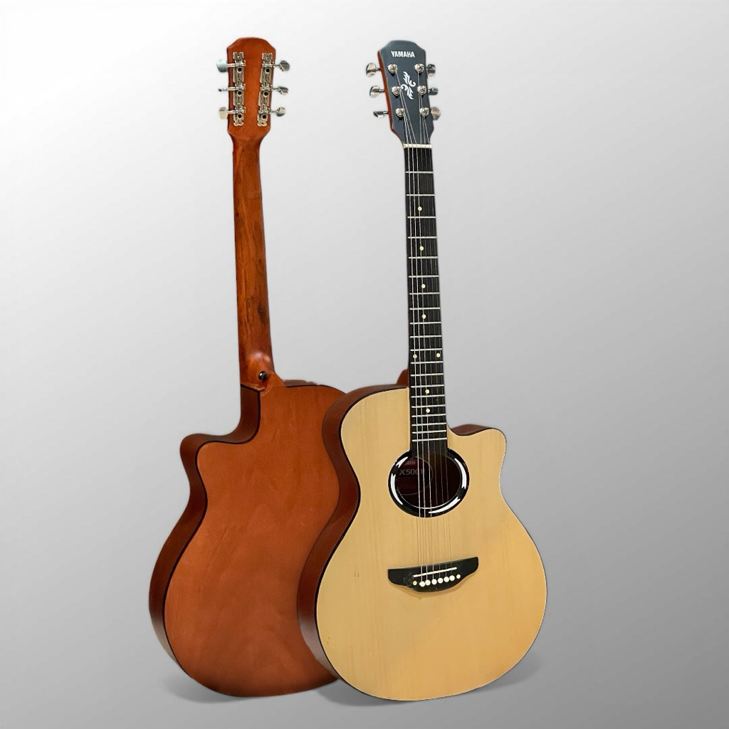 Gitar Akustik Yamaha Apx500ii tanem besi senar ceper fret baja