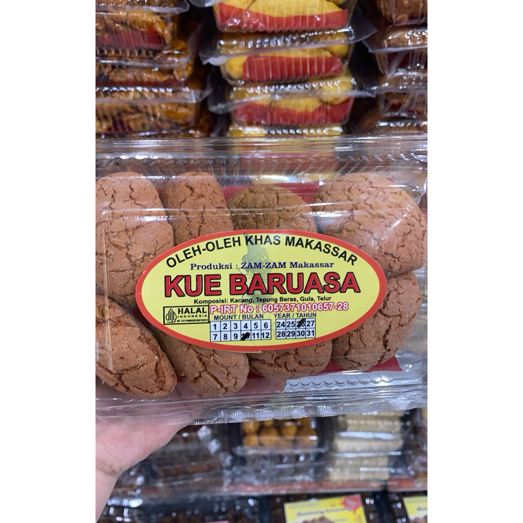 kue baruasa khas makassar