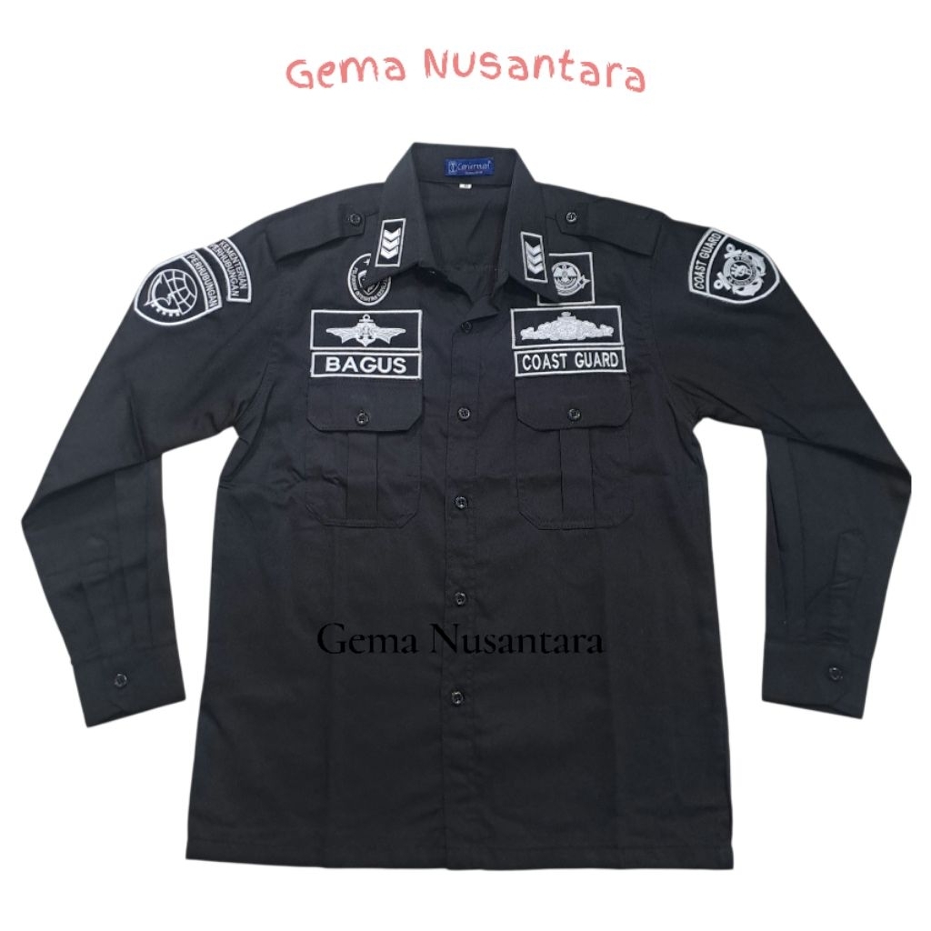 BAJU COAST GUARD | BAJU CUSTOM BISA REQUEST