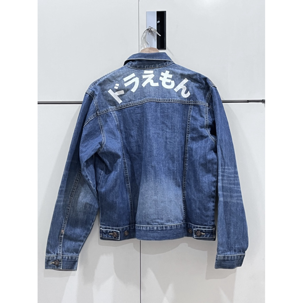Outer Doraemon X Sixteen Denim Scale Size M