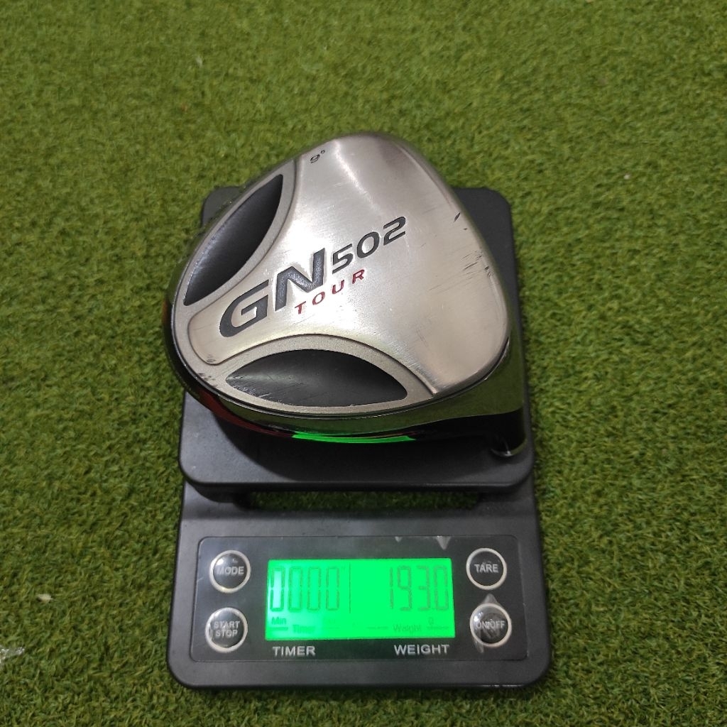 [ Head Only ] PRGR GN502 Tour Loft 9° 193Gr 440Cc Stick Golf Driver Original PRGR Kondisi Scratched 