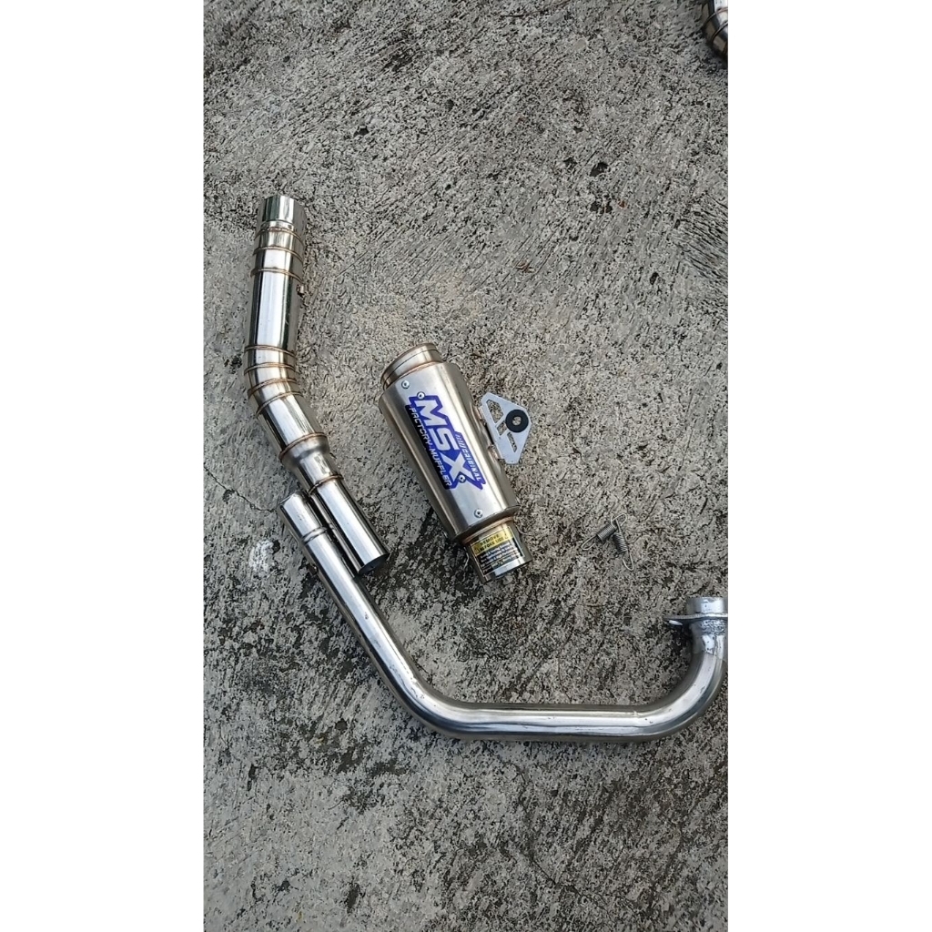 knalpot original msx prodek rcb panjang 15cm proliner pnp satria Vixion sonic MX king gsx Byson cs1 