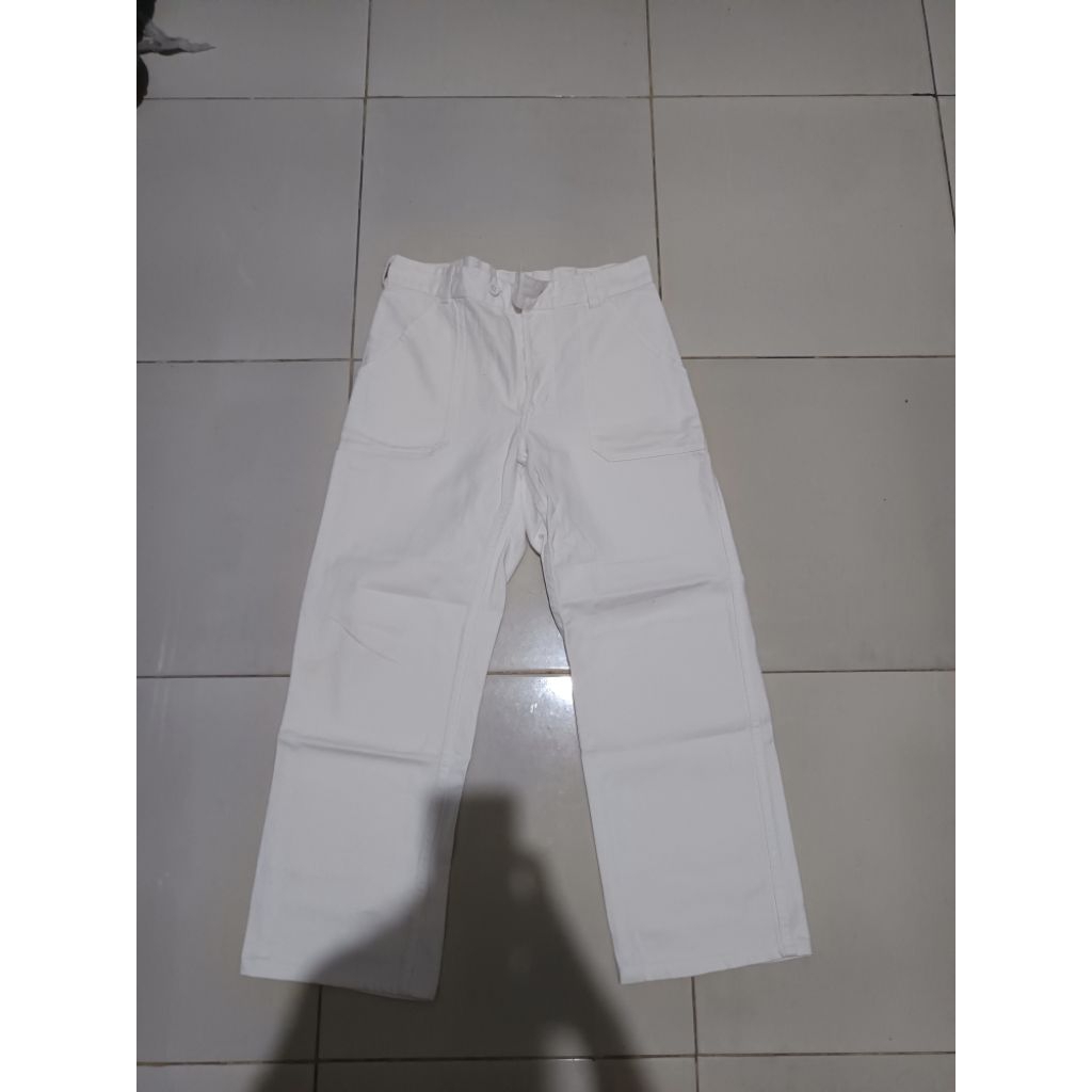 DANTON JAPAN WORKPANTS WHITE