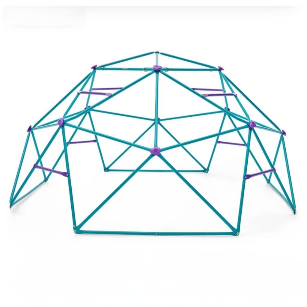 PLUM PHOBOS METAL CLIMBING DOME TEAL/PURPLE MONKEY BAR MAINAN OUTDOOR ANAK MAINAN KELUARGA ORIGINAL