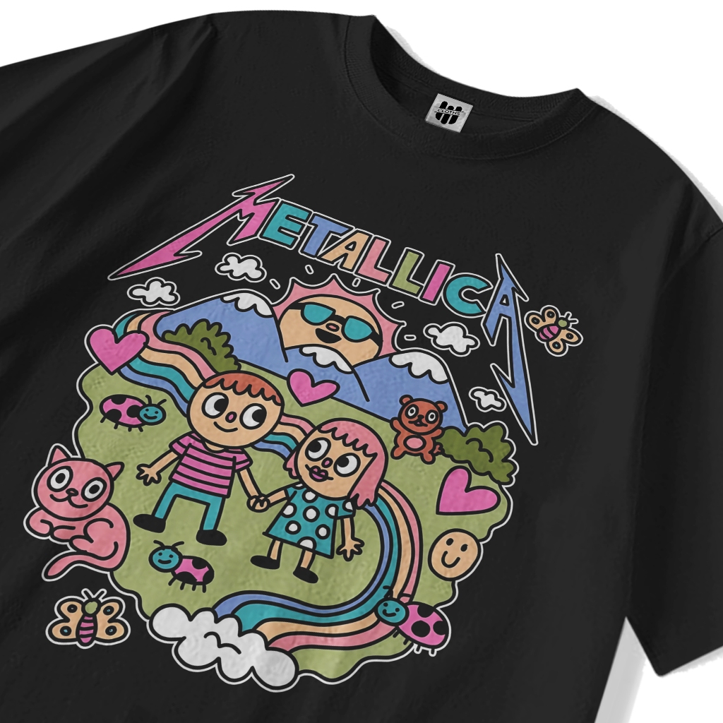 T-Shirt Merchandise METALLICA - GARDEN | Official MFCLTHS.ID