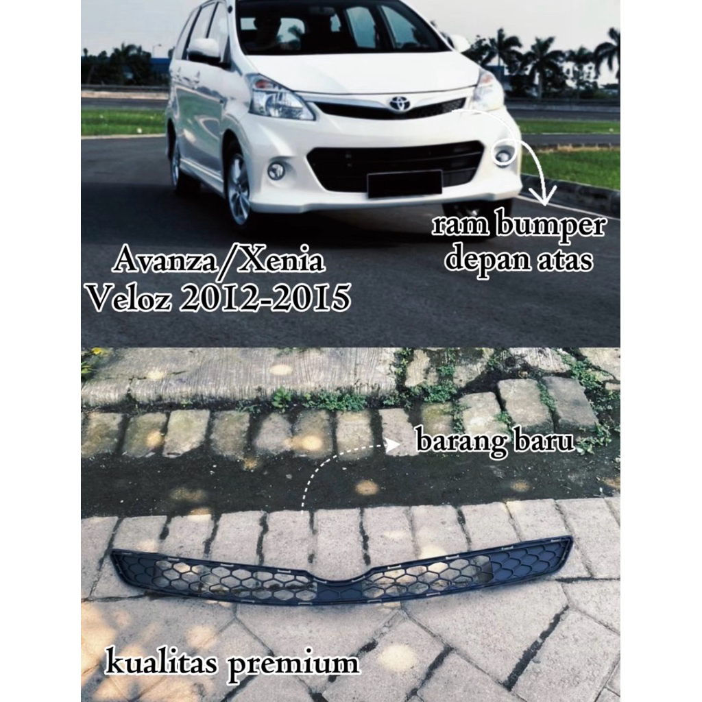 grill ram atas avanza/xenia veloz 2012-2015