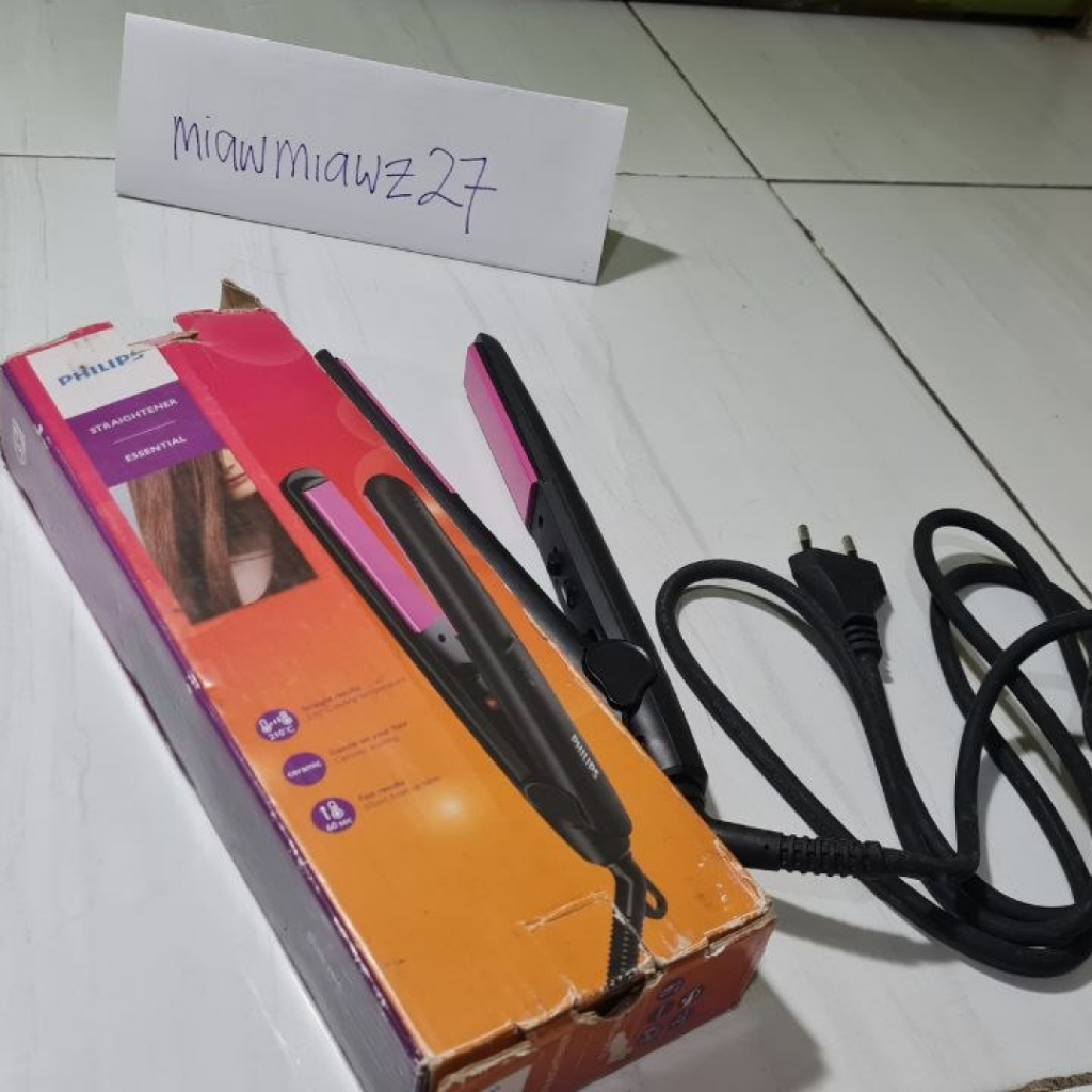 Catokan Rambut Straightener Essential Philips Second