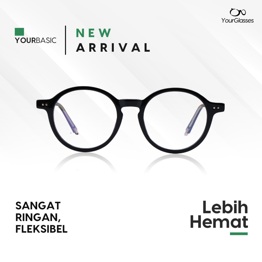 Yourglasses - kacamata pria dan wanita frame Vezzo gaya korea fashion kacamata jalan kacamata baca k