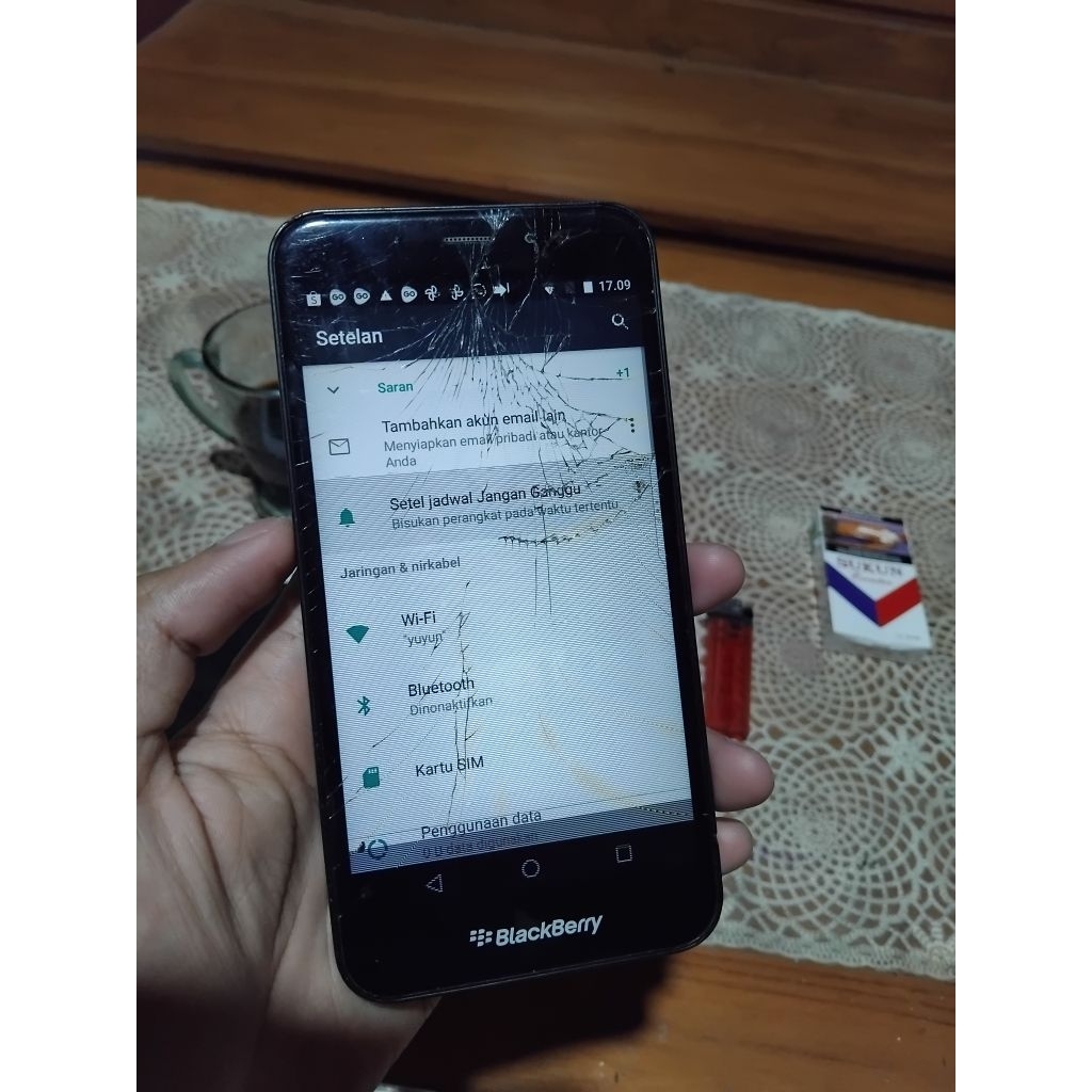 BlackBerry Aurora Minus LCD