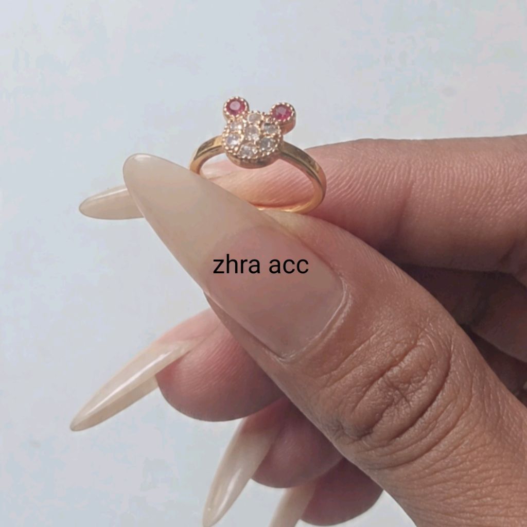 Cicin gold anak karakter lucu titanium anti karat