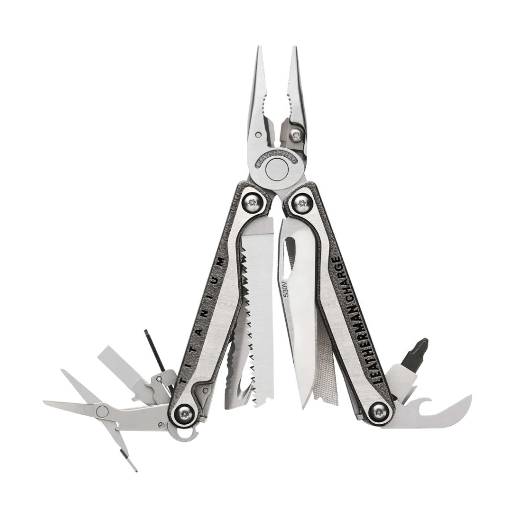 TANG MULTIFUNGSI MULTITOOLS EDC HIKING SURVIVAL ORIGINAL LEATHERMAN CHARGE TTi