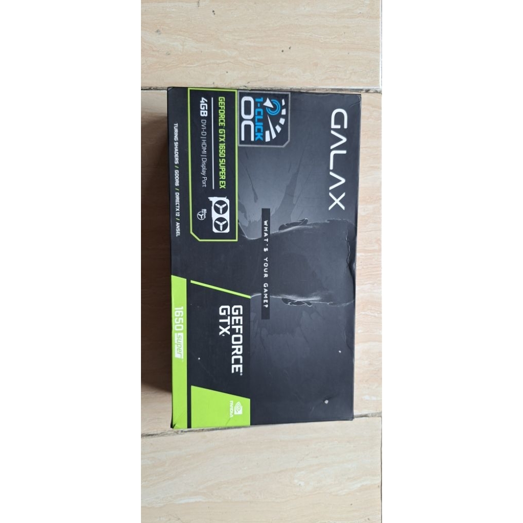 GALAX GTX 1650 SUPER EX PEMAKAIAN PRIBADI