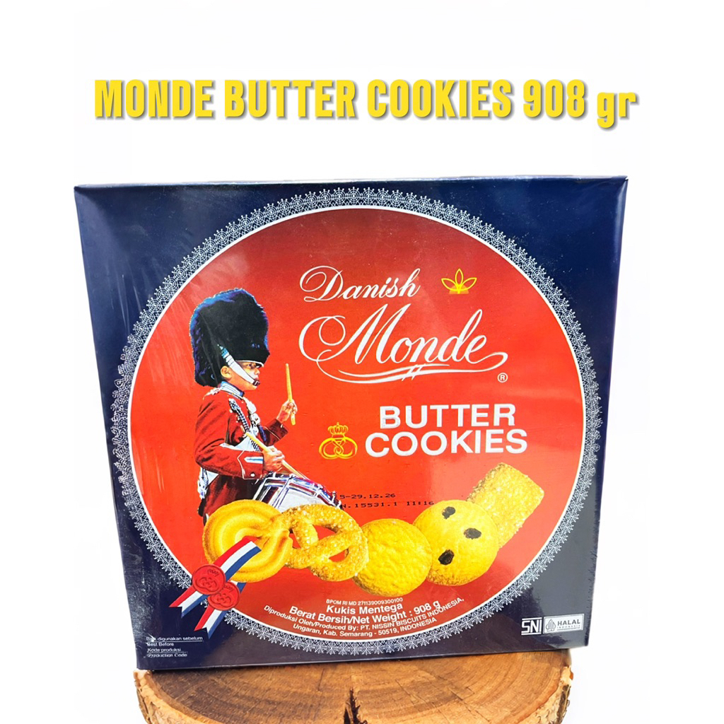 MONDE BUTTER COOKIES 908 gr