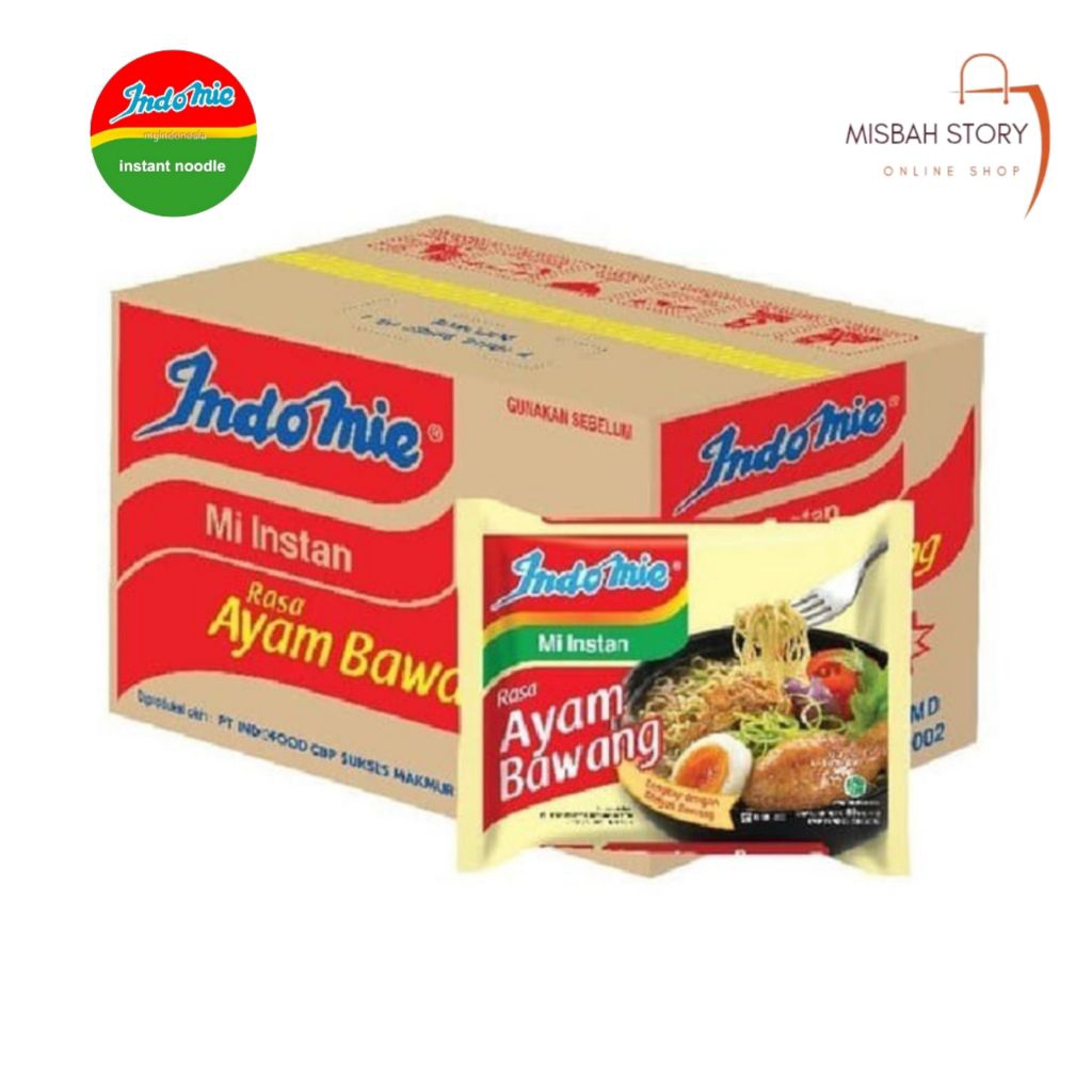 mie ayam bawang satu dus isi 40 pcs