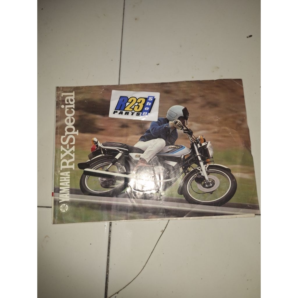 brosur original yamaha RXS spesial