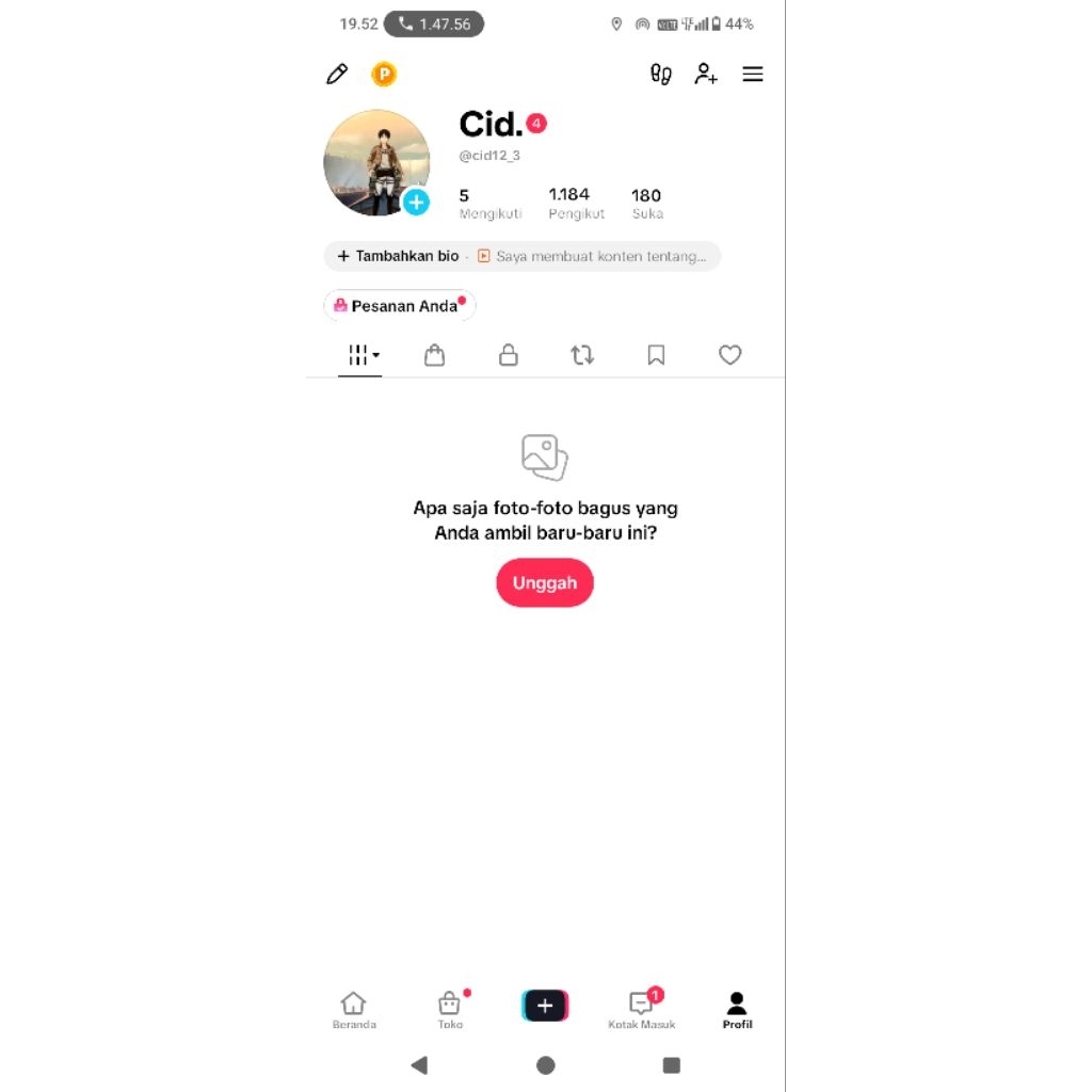 Akun TikTok Follower Real Indonesia dengan Follower Aktif, Bisa Live, dan FYP