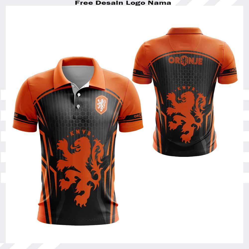 Jersey Belanda - Jersey Polo Piala Dunia Terbaru 2026 - Jersey Sepak Bola Belanda Piala Dunia 2026