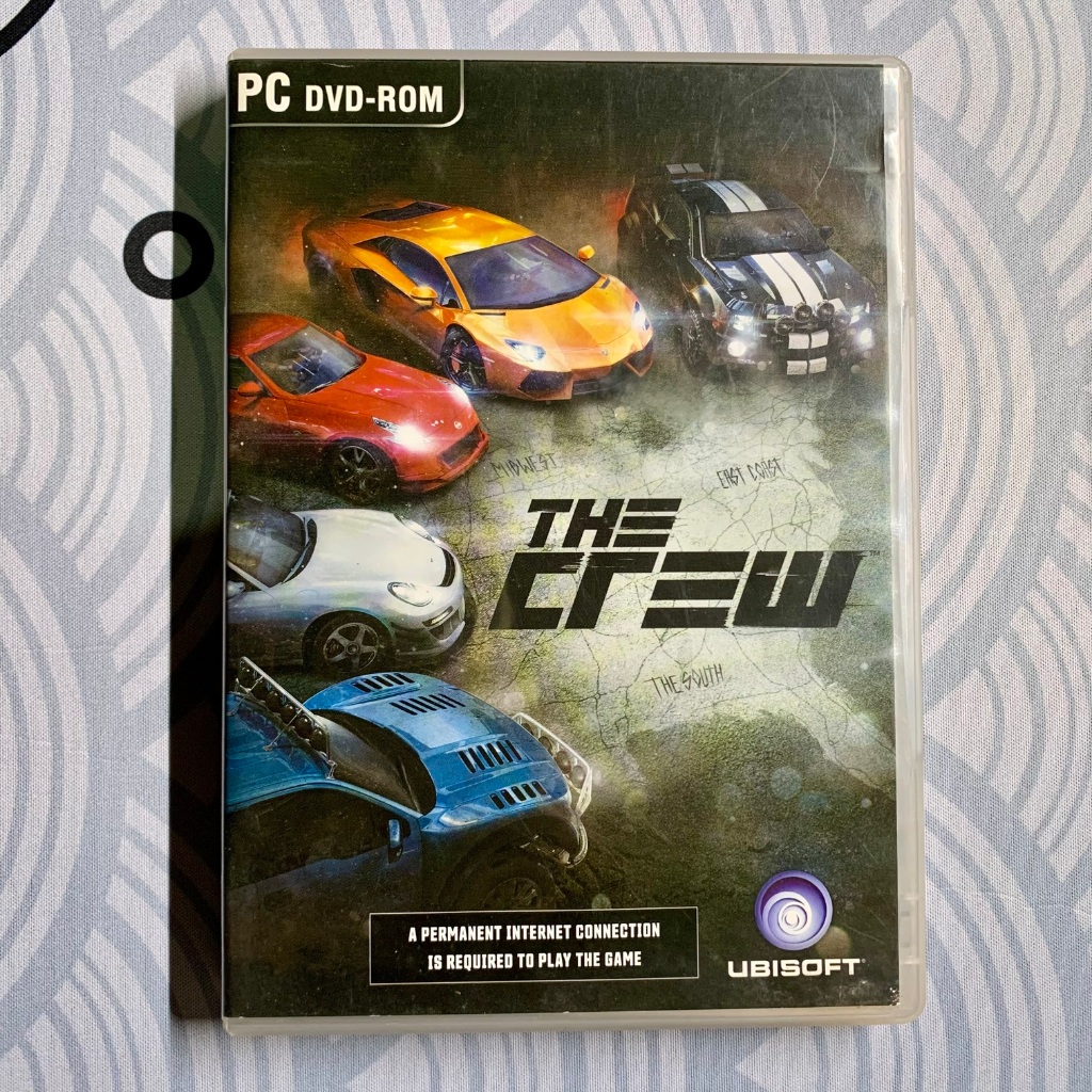 PC Game The Crew | KASET DVD PC CD ROM GAME ORIGINAL